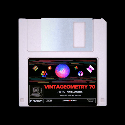Vintageometry 70 | 70s Motion Elements