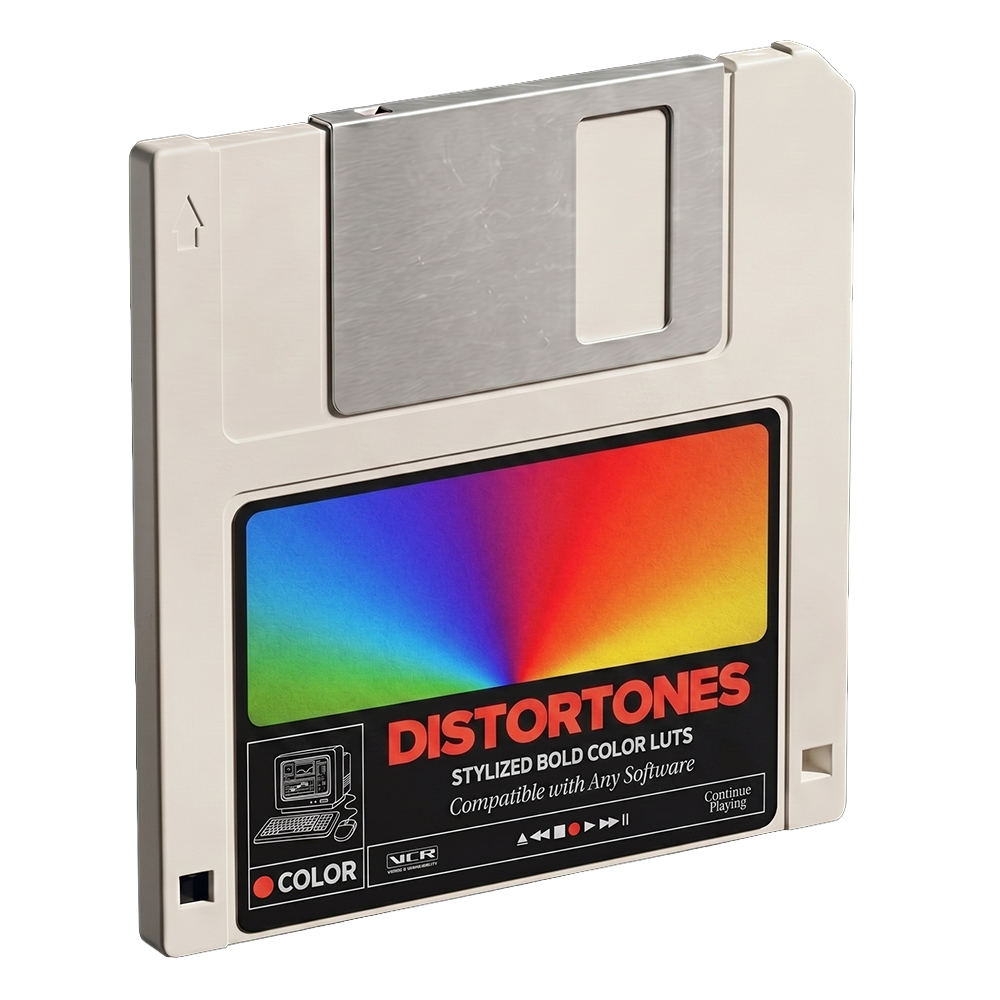 Distortones | Stylized Bold Film LUTs