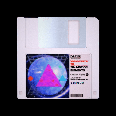 Vintageometry 90 | 90s Motion Elements