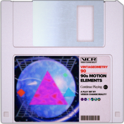 Vintageometry 90 | 90s Motion Elements