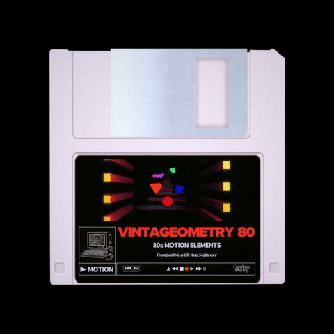 Vintageometry 80 | 80s Motion Elements