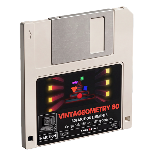 Vintageometry 80 | 80s Motion Elements