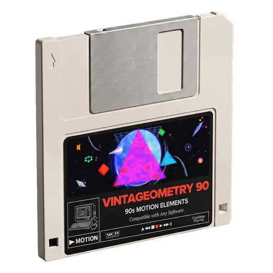 Vintageometry 90 | 90s Motion Elements