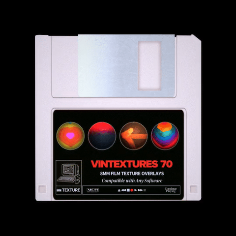 Vintextures 70 | 8mm Film Overlays